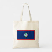 Guam-vlag Tote Bag (Achterkant)
