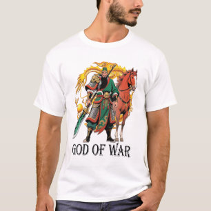 Guan Yu God van de oorlog T-shirt