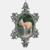 Guanaco #1 Snowflake Ornament (Links)