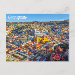 Guanajuato, México, City Uitzicht Briefkaart
