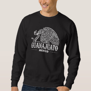 Guanajuato Mexico Eagle Emblem  Retro Distr Trui