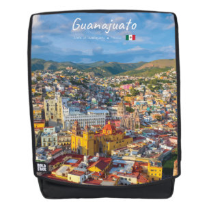 Guanajuato, Mexico - Kleurrijk stadsgezicht Rugtassen