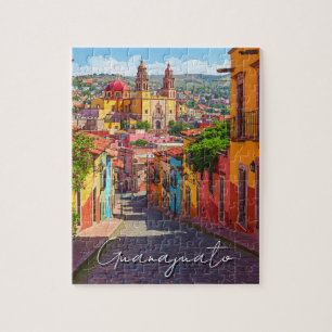 Guanajuato Mexico-Waterverf Legpuzzel