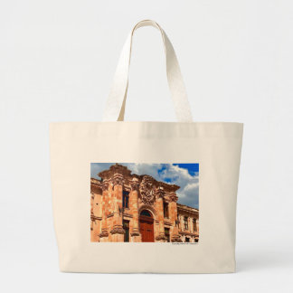 Guanajuato Pink Quarry Colonial Building Grote Tote Bag