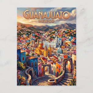 Guanajuato Stad Mexico Briefkaart