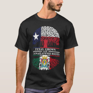 Guanajuato wortels geteeld in Texas met Guanajuate T-shirt