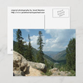 Guanella Pass bij Georgetown Colorado Briefkaart (Voorkant / Achterkant)