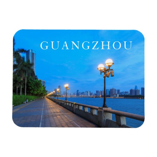 Guangzhou City waterfront Magneet (Horizontaal)