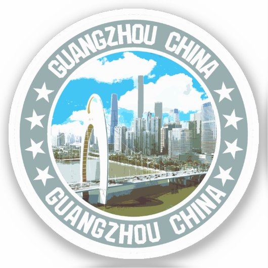 Guangzhou Sticker (Voorkant)