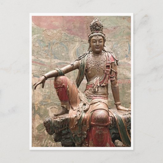 Guanyin Bodhisattva Ancient Chinees boeddhisme Briefkaart (Voorkant)
