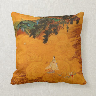 Guanyin in de Tidal Sound-grot Kussen