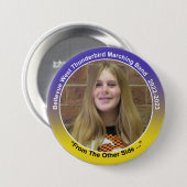 Guard Kay 10 Ronde Button 7,6 Cm (Voorkant /achterkant)