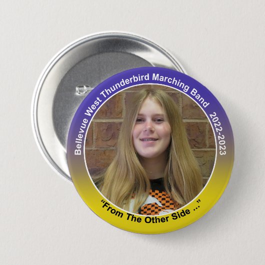 Guard Kay 10 Ronde Button 7,6 Cm (Voorkant /achterkant)