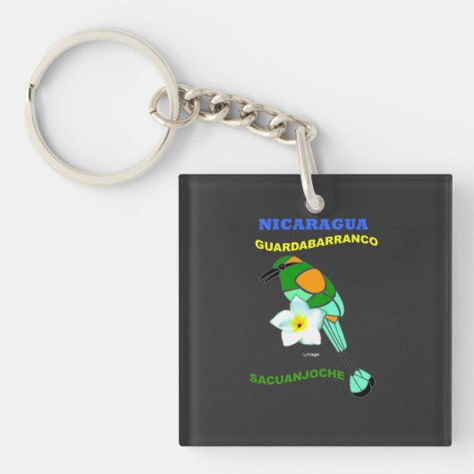 GUARDABARRANCO-VOGEL SLEUTELHANGER (voorkant)