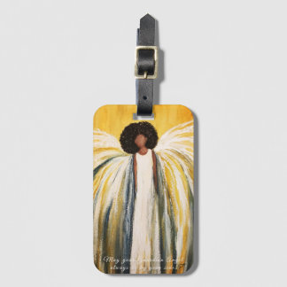 Guardian Angel Acrylic Bagagelabel