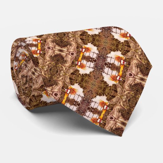 Guardian Angel Armani Satin Foulard Stropdas (Opgerold)