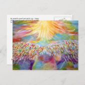 "Guardian" Angel Art Briefkaart (Voorkant / Achterkant)