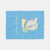 Guardian Angel Art Custom Soft Fleece Blankets (Voorkant (Horizontaal))