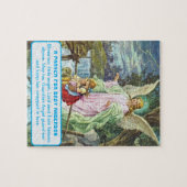 Guardian Angel Baby Boy Keepsake Legpuzzel (Horizontaal)