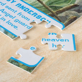 Guardian Angel Baby Boy Keepsake Legpuzzel (Zijkant)