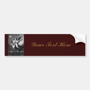 Guardian Angel bij nacht Bumpersticker