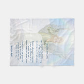 Guardian Angel Blanket Fleece Deken (Voorkant (Horizontaal))