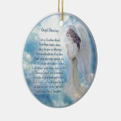 Guardian Angel Blessings Ceramic Ornament (Rechts)