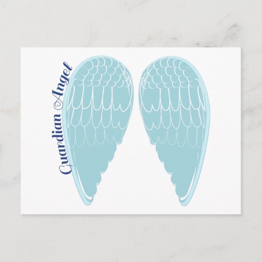 Guardian Angel Briefkaart (Voorkant)