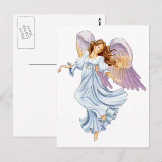 Guardian Angel Briefkaart (Voorkant / Achterkant)