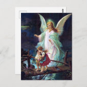 Guardian Angel Briefkaart (Voorkant / Achterkant)