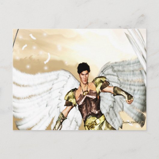 Guardian Angel Briefkaart (Voorkant)