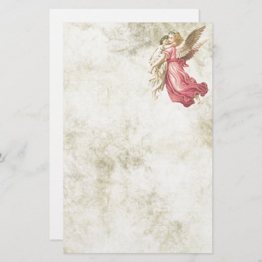 Guardian Angel Briefpapier (Voorkant / Achterkant)