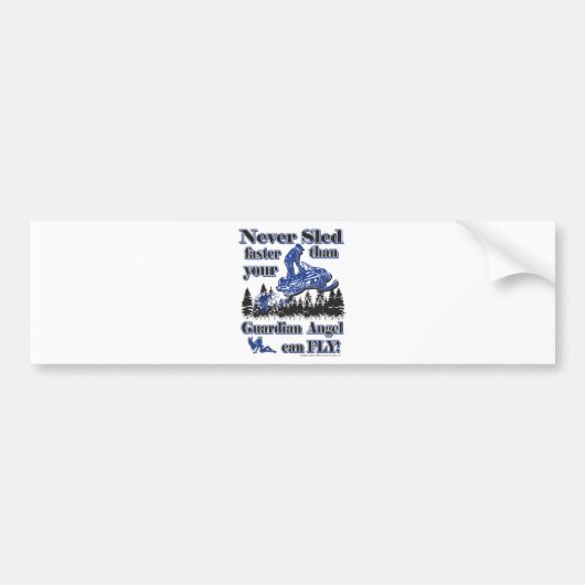 Guardian-Angel Bumpersticker (Voorkant)