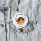 Guardian Angel Button Pin (In situ)