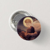Guardian Angel Button. Ronde Button 3,2 Cm (Voorkant /achterkant)