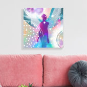 Guardian Angel Canvas Afdruk (Insitu (Woonkamer))