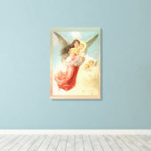 Guardian Angel Canvas Afdruk (Insitu (Houten vloer))