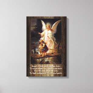 Guardian Angel Canvas Afdruk