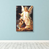 Guardian Angel Canvas Afdruk (Insitu (Houten vloer))