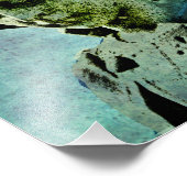 Guardian Angel Cemetery Art Foto Afdruk (Hoek)