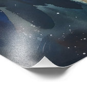 Guardian Angel Christendom Waterverf Foto Afdruk (Hoek)