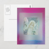 Guardian Angel Collage van Amelia Carrie Briefkaart (Voorkant / Achterkant)