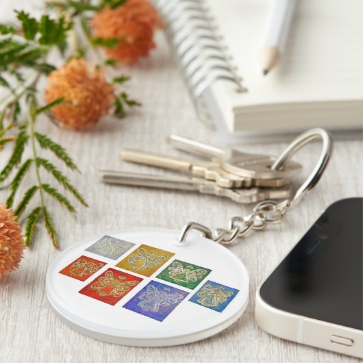 Guardian Angel Colour Series Custom Sleutelhanger (Voorkant Rechts)