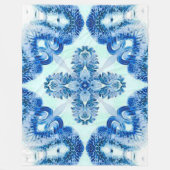 Guardian Angel  Cross Grunge Pattern Fleece Deken (Voorkant)