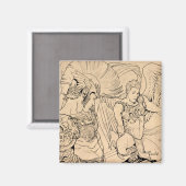 Guardian Angel door Joe Phillips Magneet (Voorkant / Achterkant)