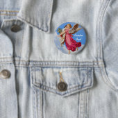 Guardian Angel en Child Inspirerend Button (In situ)
