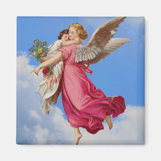 Guardian Angel en Child Magnet Magneet (Voorkant)