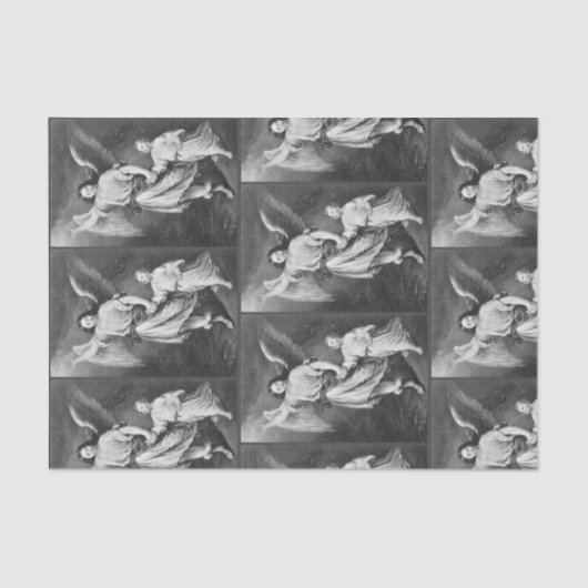 Guardian Angel en Child Tissue Paper Tissuepapier (Voorkant)