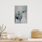 Guardian Angel en Owl Poster (Keuken)