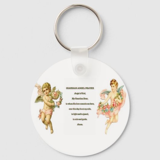 Guardian angel gebed sleutelhanger (Voorkant)